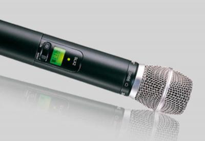 SM86話(huà)筒配備SLX2手持式發(fā)射機